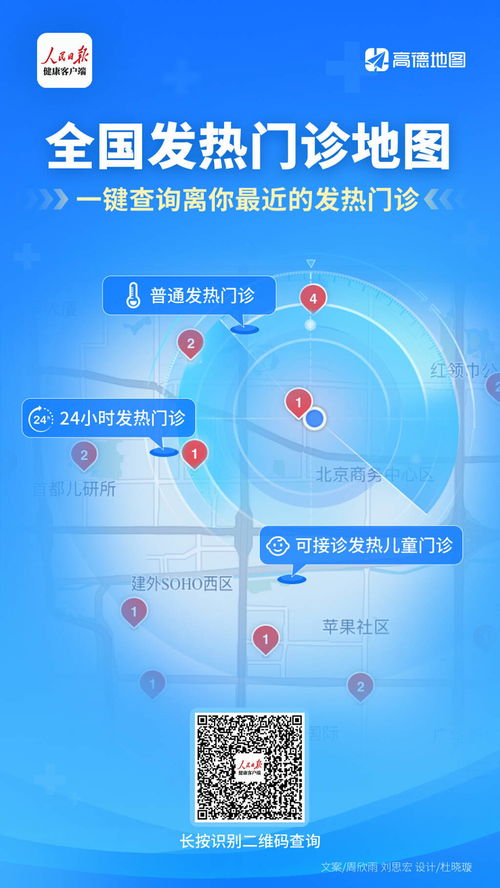 人民日報健康客戶端上線發熱門診地圖，提供數字化就醫新體驗
